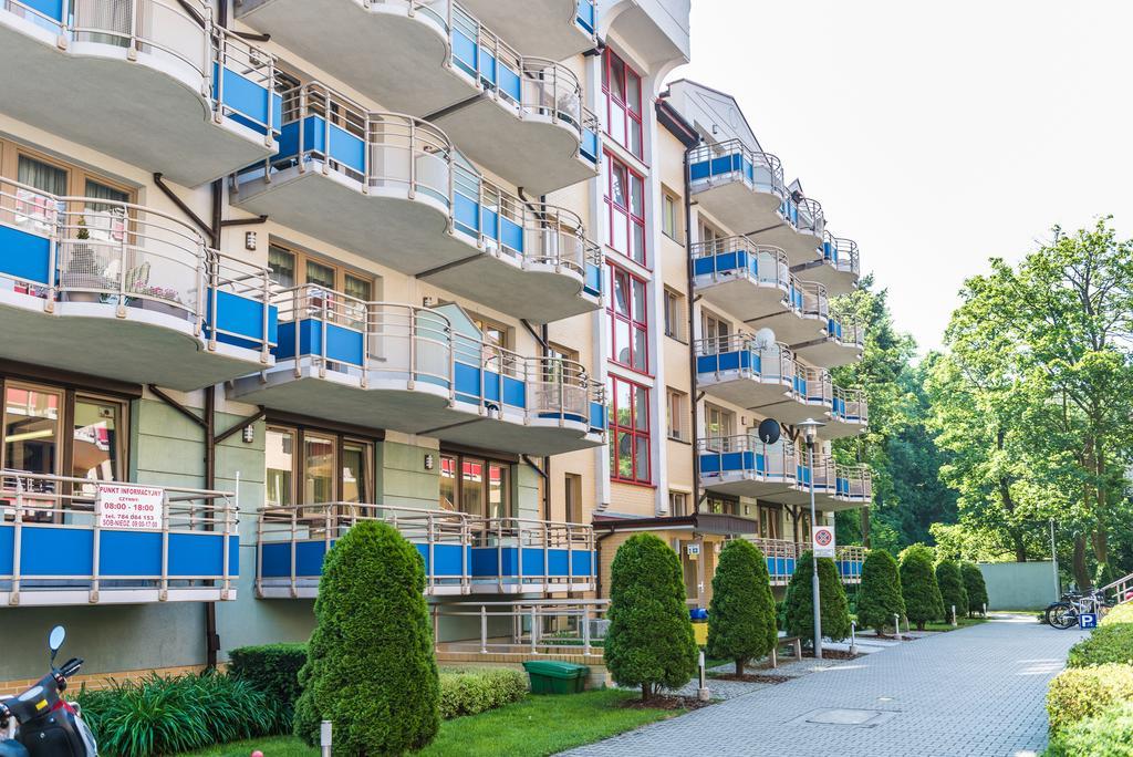 Ferienwohnung Apartament Z Ogrodkiem W Parku Zdrojowym Swinemünde Exterior foto